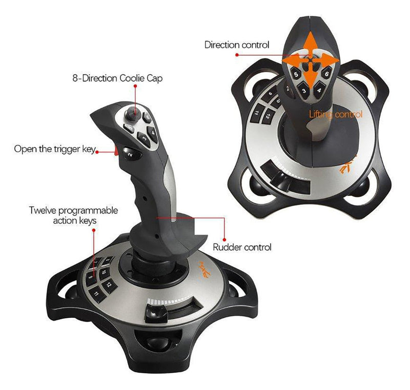 Computer Simulation Aircraft Joystick