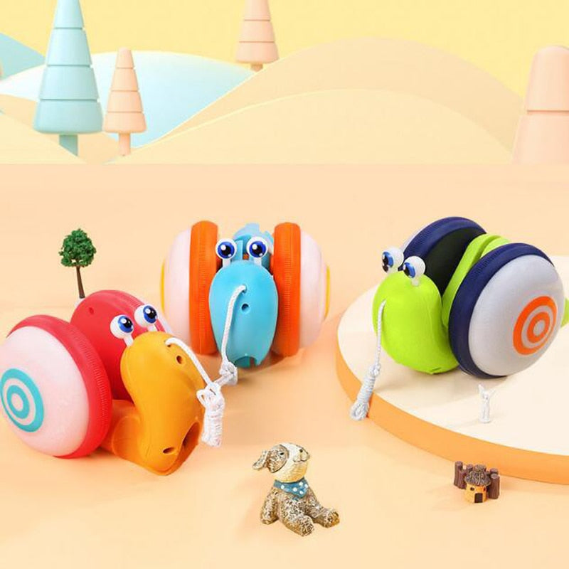 Pull Rope Snail Toy