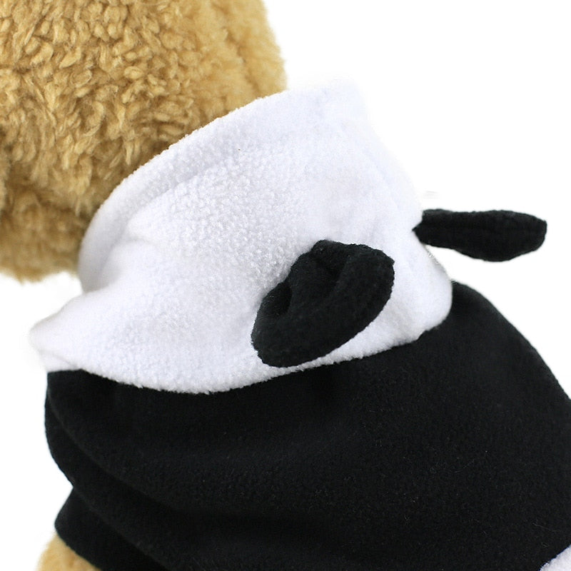 Panda Make-up Dog Clothes