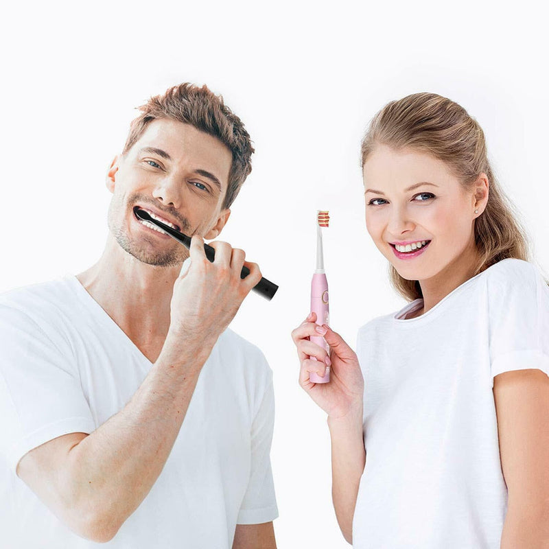 Simple Rechargeable Couple Electric Toothbrush