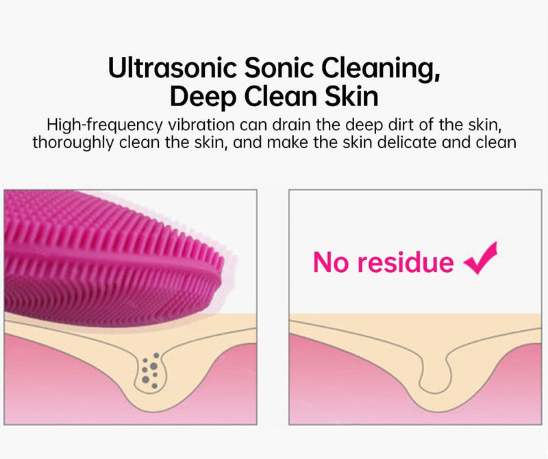 Ultrasonic Facial Brush