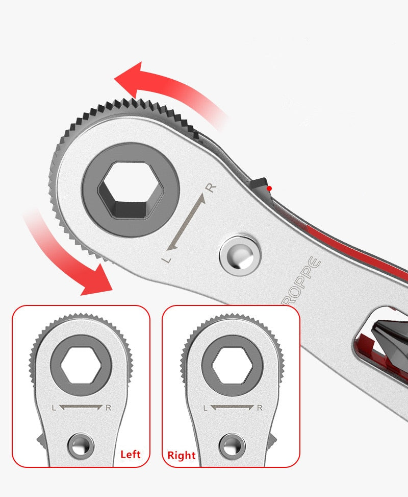 Multifunctional Turning Two Way Screwdriver