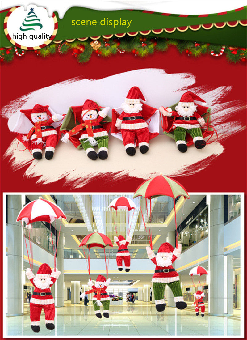 Creative Parachute Christmas Decorations