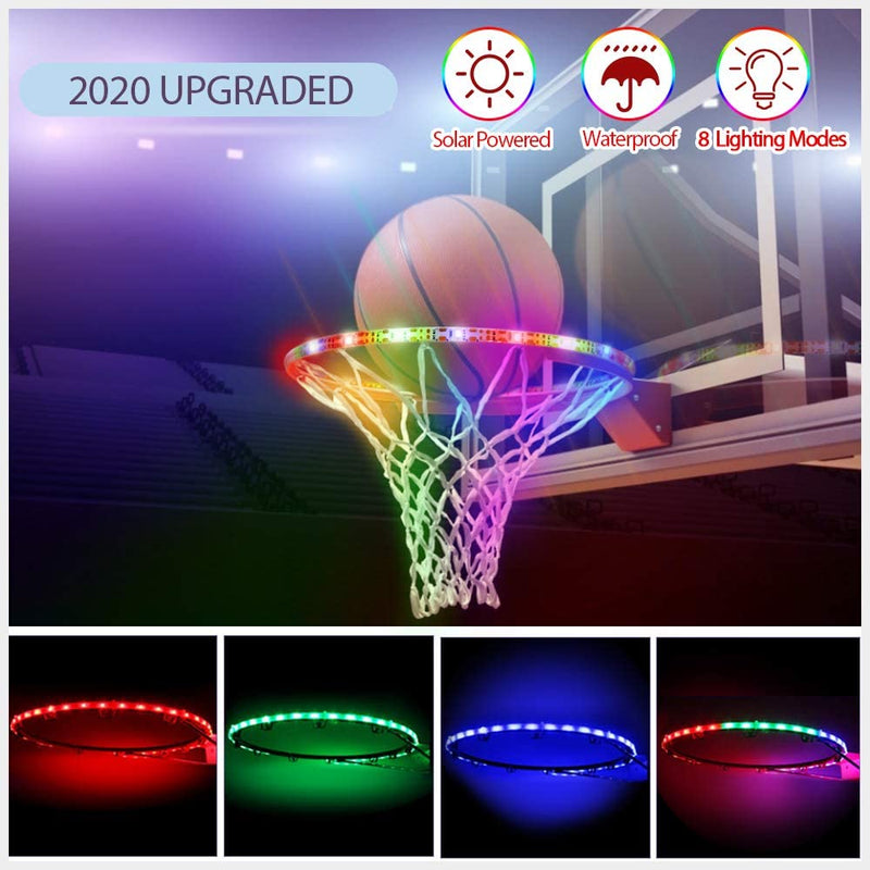 Solar LED Basketball Hoop Light