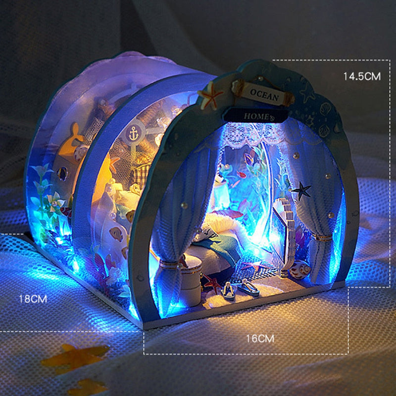 DIY LED Ocean Dollhouse