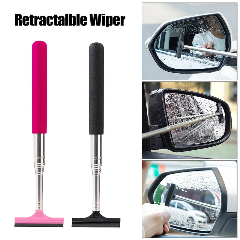 Retractable Car Rearview Mirror Wiper