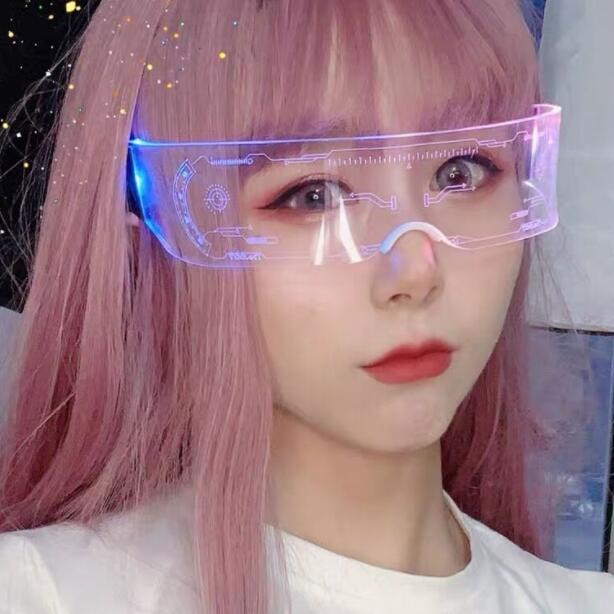 LED Luminous Party Goggles