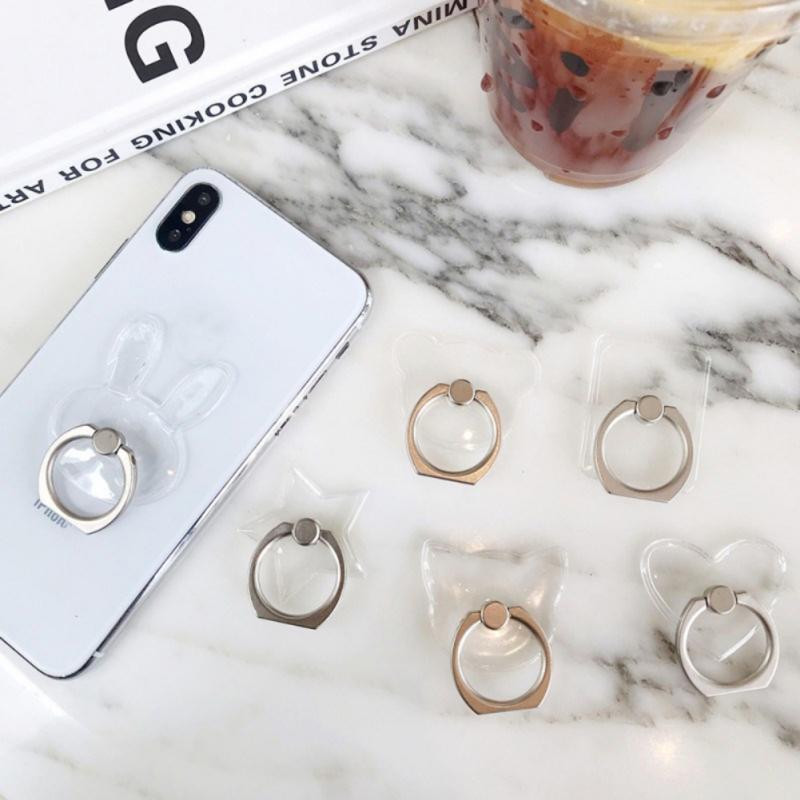 Transparent Mobile Ring Holder