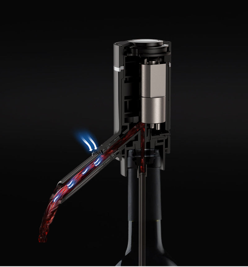 Electric Wine Aerator And Dispenser