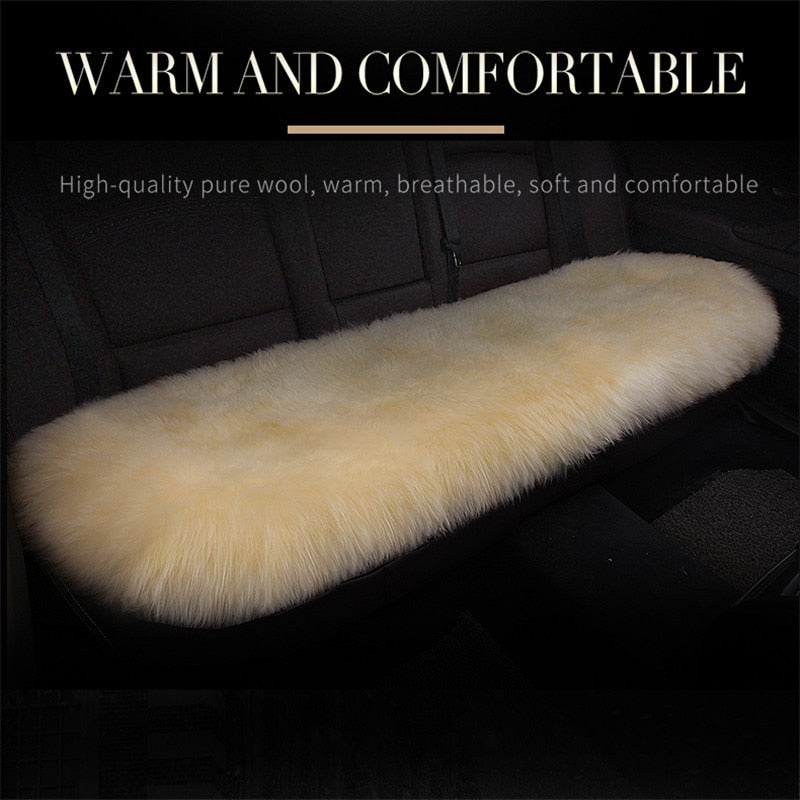 Faux Fur Warm Car Seat