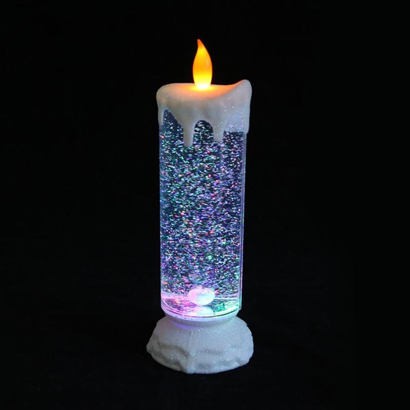 Glitter Candle Light LED