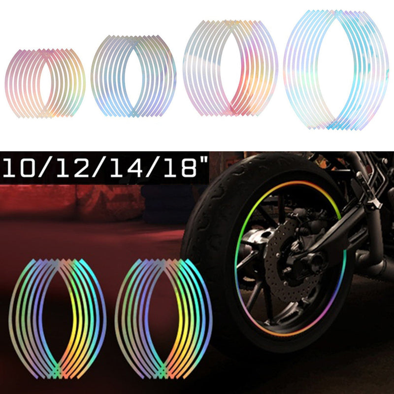 Laser Wheel Reflective Sticker