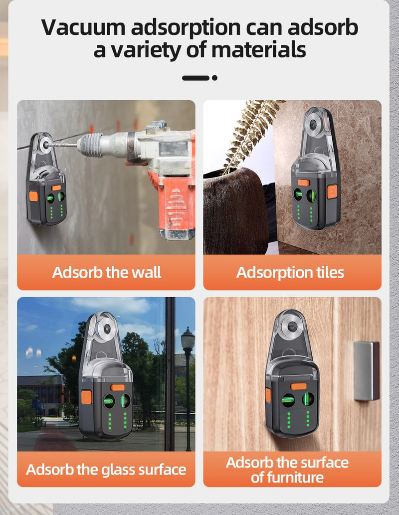 Electric Drilling Dust Collector with Laser Level