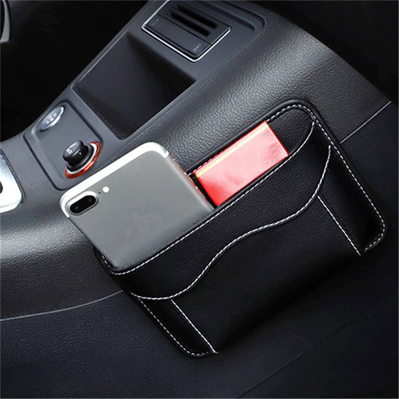 Car Mobile Phone Leather Organizer