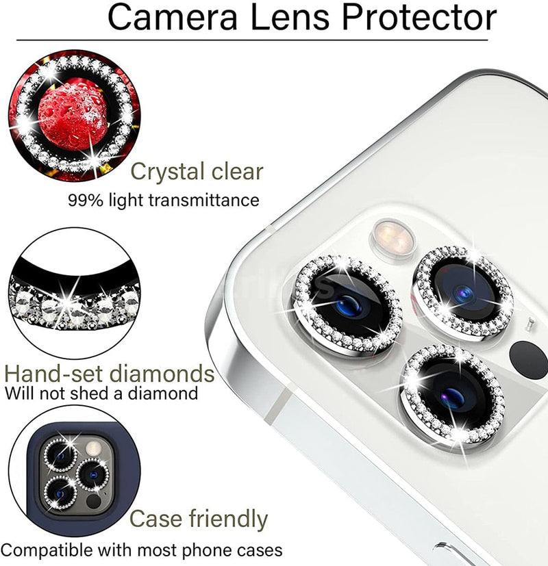 Lens Film Protective Glitter Camera Sticker