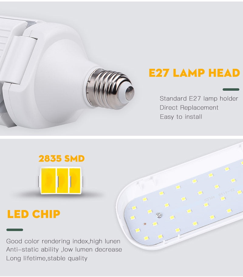 Energy-Saving Folding Fan Lights