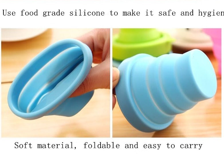 Mini Silicone Foldable Water Cup