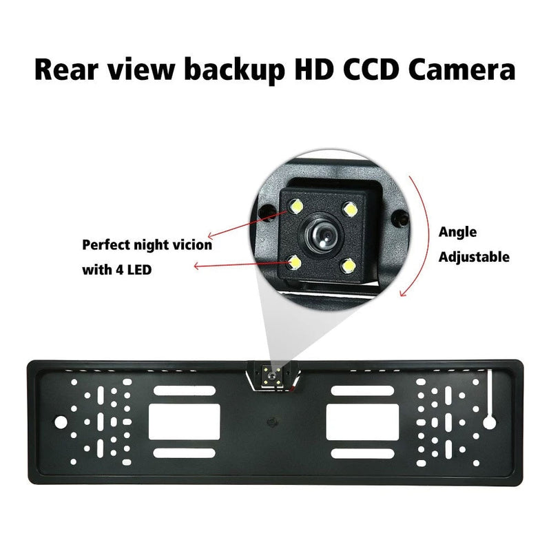 Car Reversing License Plate Camera