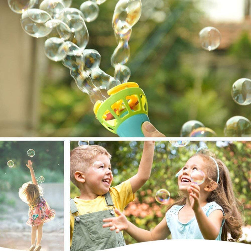 Mini Fan Bubble Machine Toy