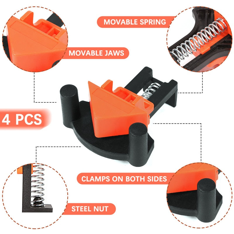 Woodworking Right Angle Clamp