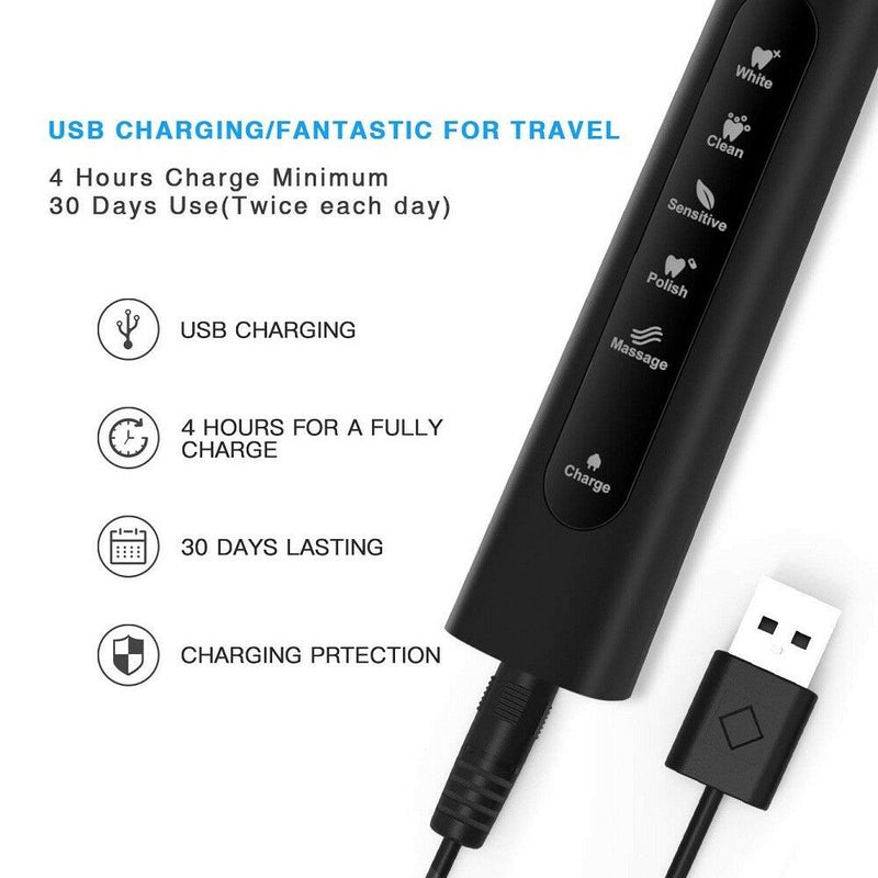 Simple Rechargeable Couple Electric Toothbrush