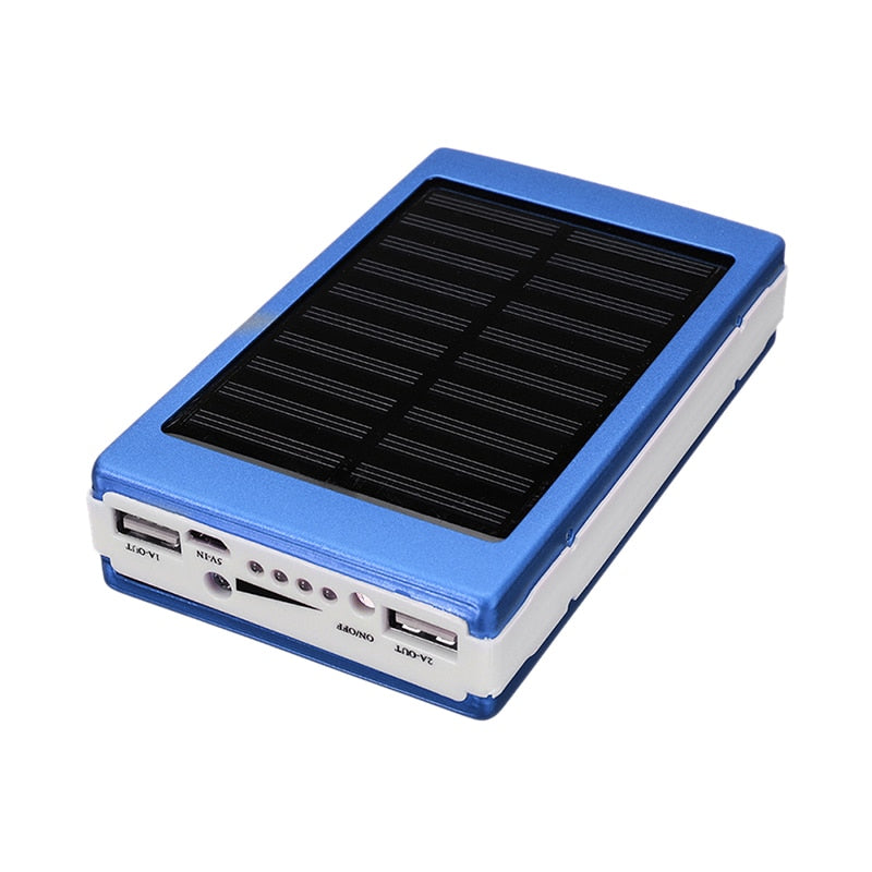 Portable Solar Power Bank Charger