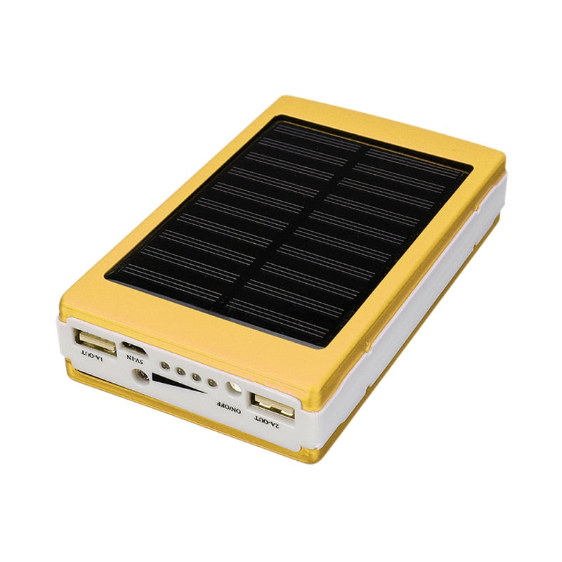 Portable Solar Power Bank Charger