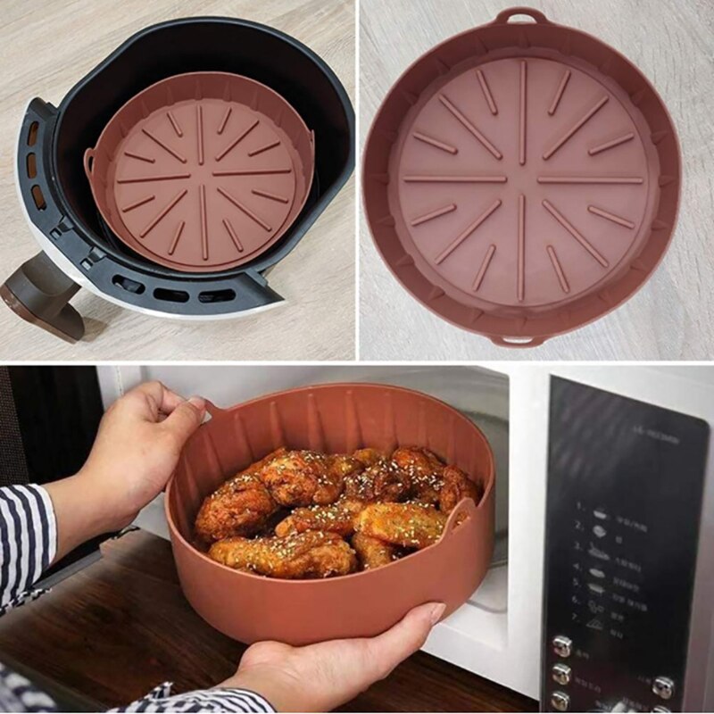 Air Fryers Non Stick Silicone Tray