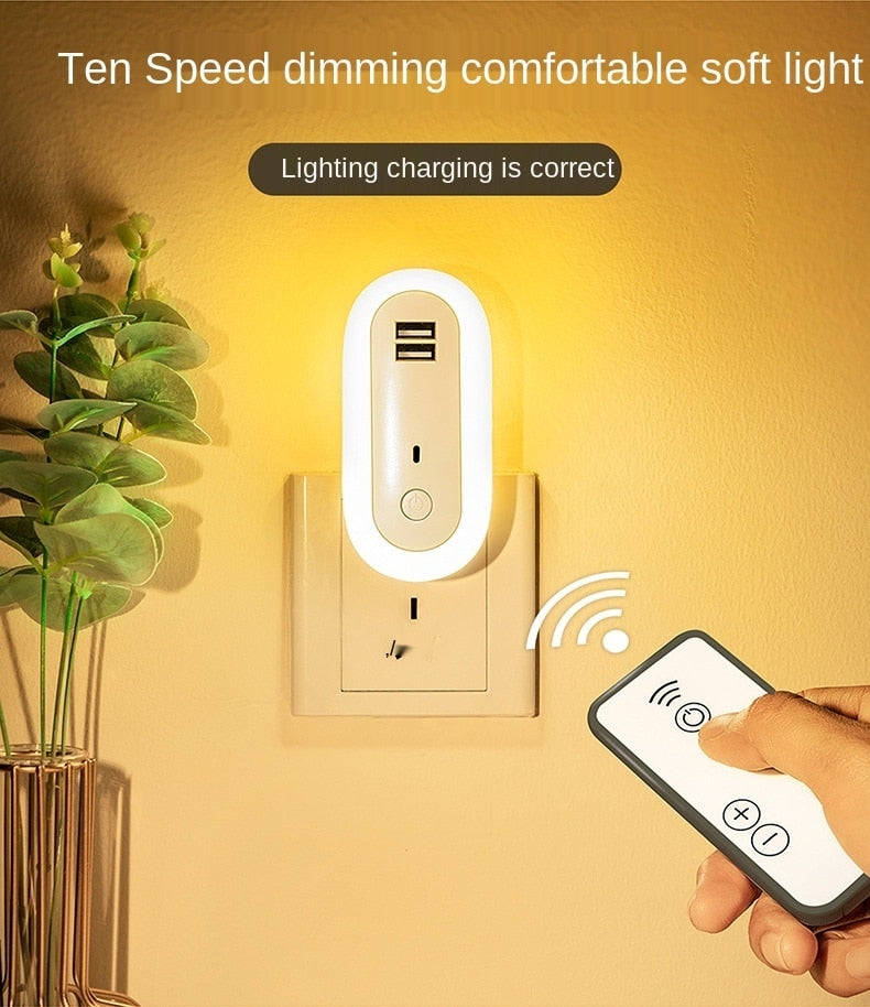 Remote Control Wall Lamp Socket