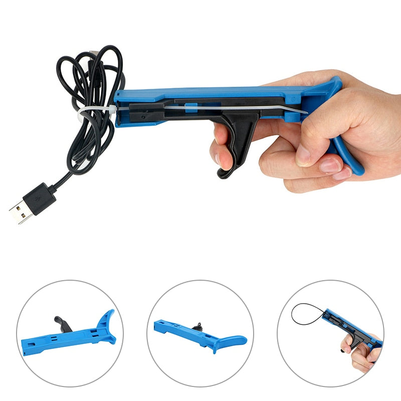 Tightening Cable Tie Gun