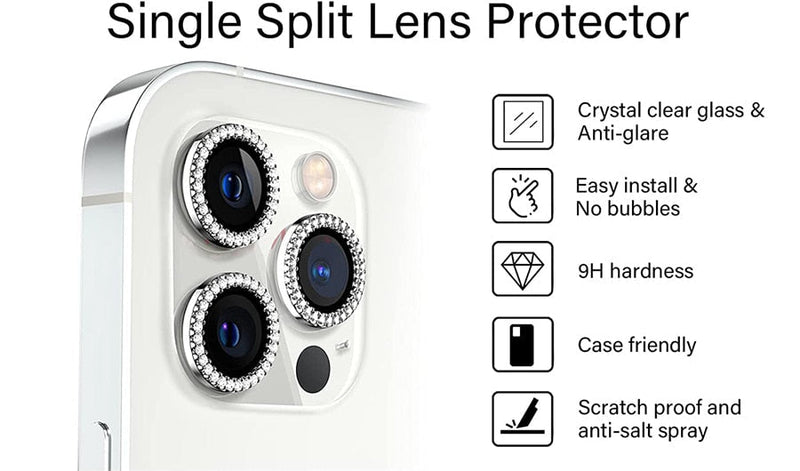 Lens Film Protective Glitter Camera Sticker