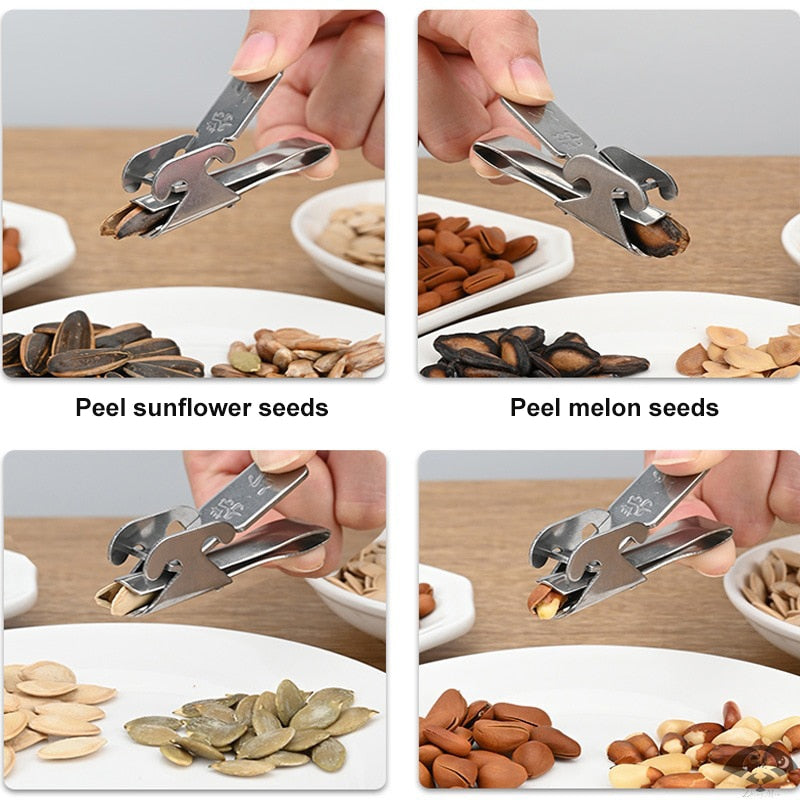 Stainless Steel Melon Seed Peeler