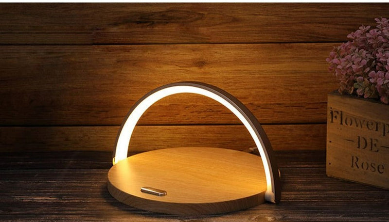 Fast Wireless Charger Table Lamp