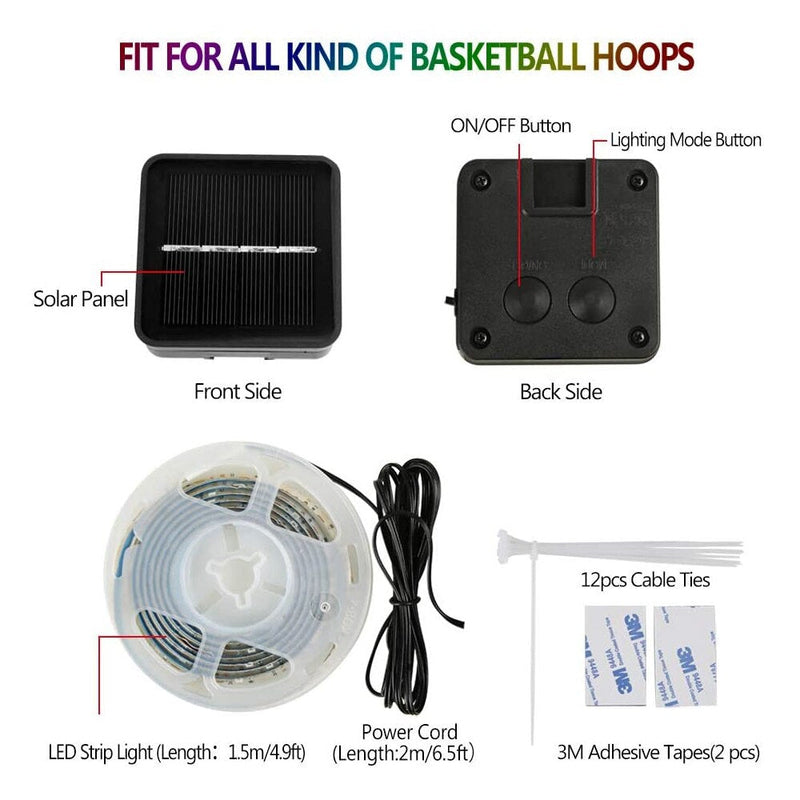 Solar LED Basketball Hoop Light