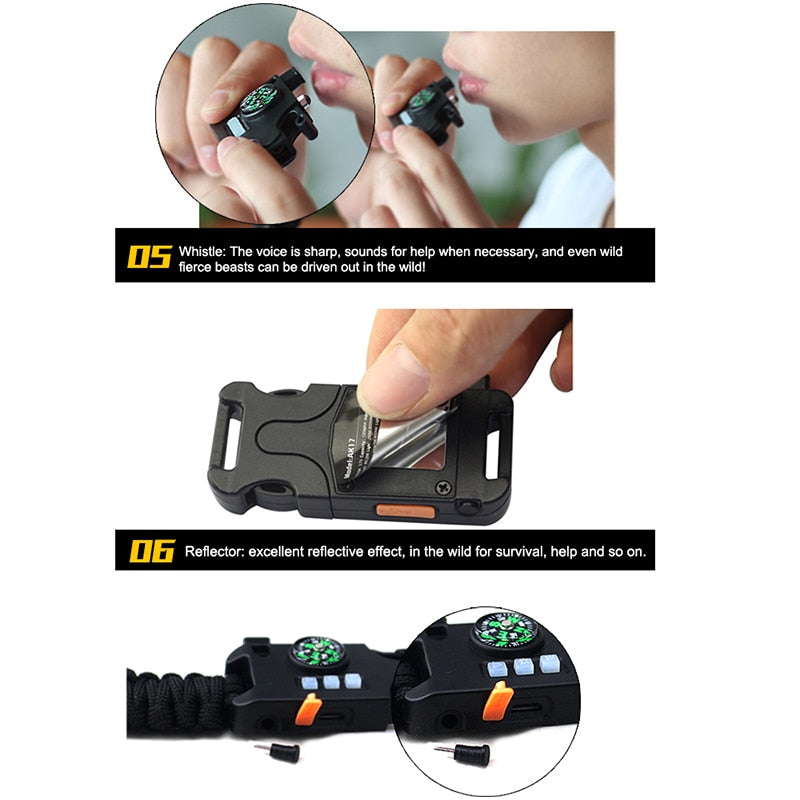 Multifunctional Survival Bracelet