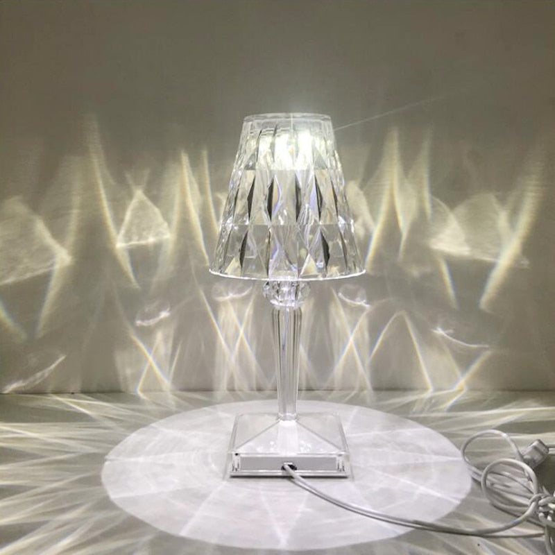 Crystal Rechargeable Decorative Lamp