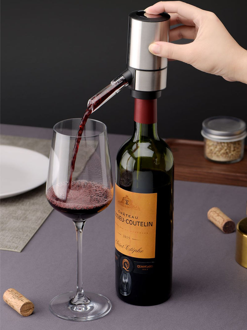 Electric Wine Aerator And Dispenser