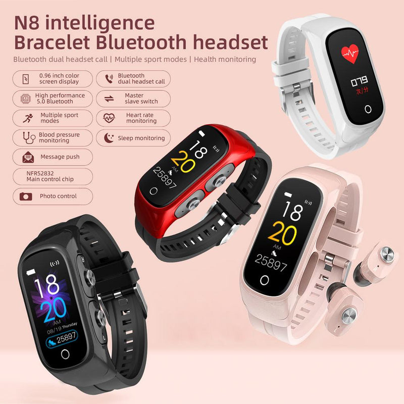 N8 Smart Bracelet Bluetooth Headset