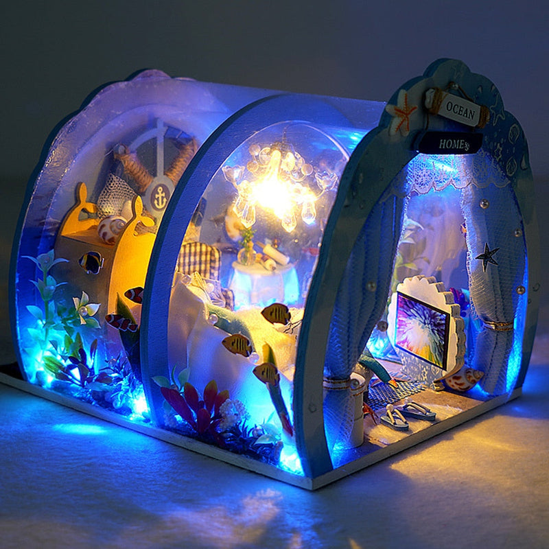 DIY LED Ocean Dollhouse