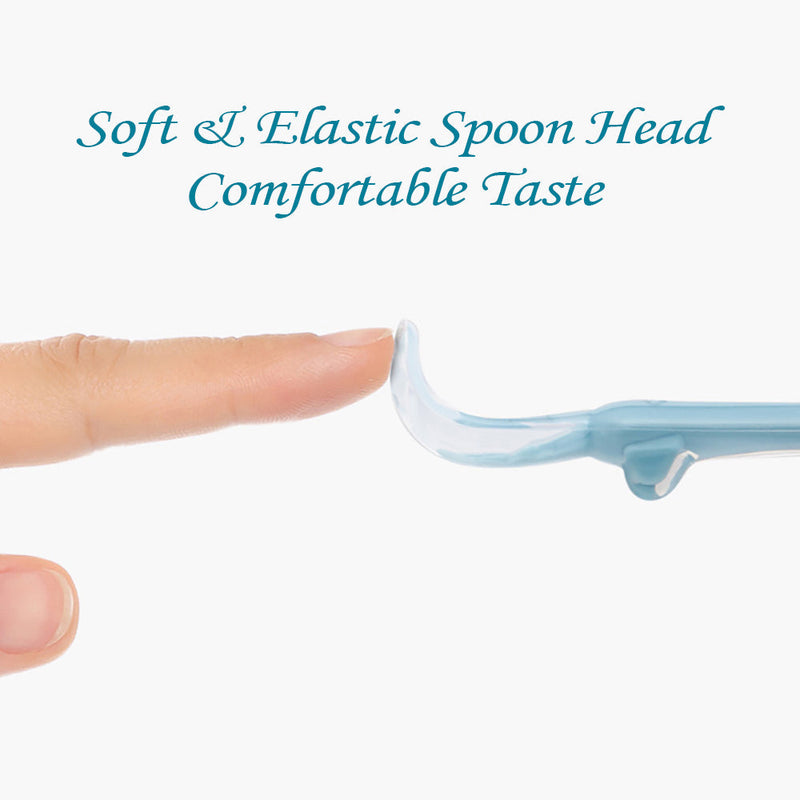 Soft Silicone Feeding Spoon