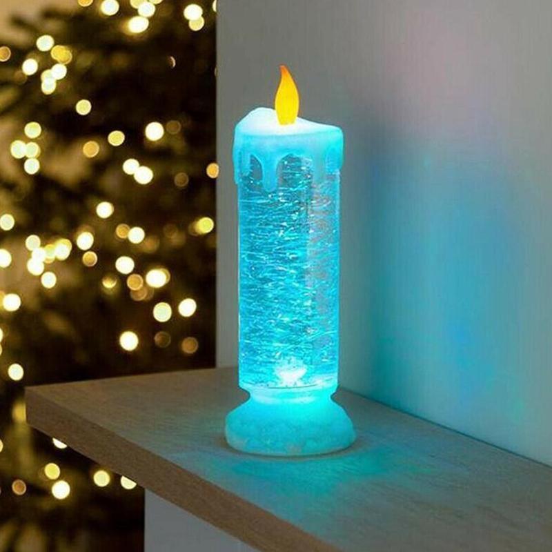 Glitter Candle Light LED