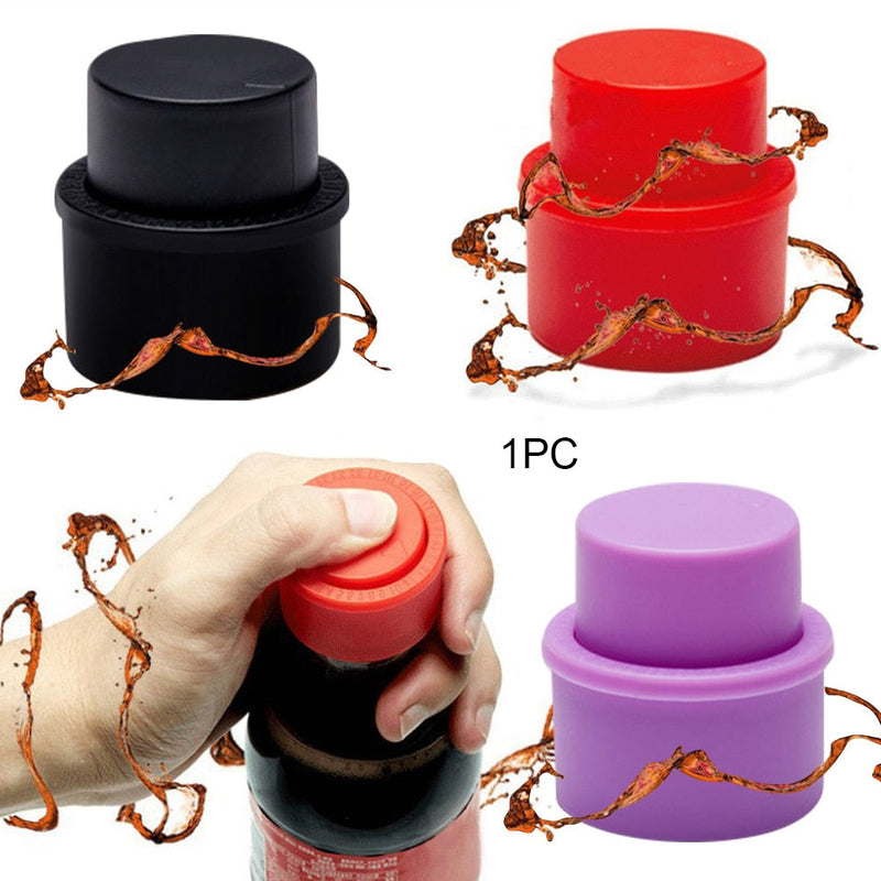 Press Type Silicone Beverage Cap