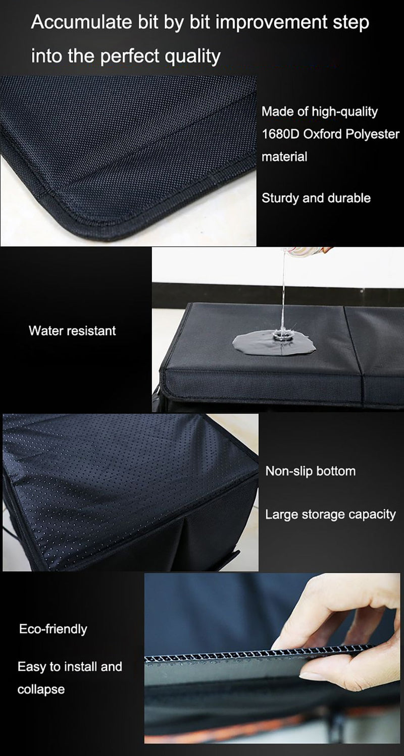 Car Trunk Foldable Organizer Box