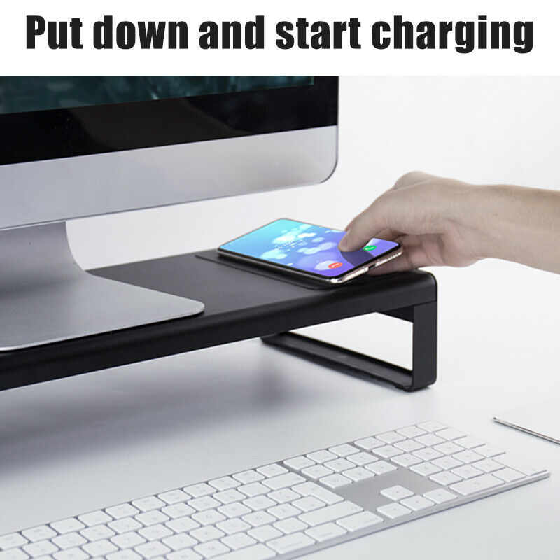 Monitor Stand With USB Port Charger