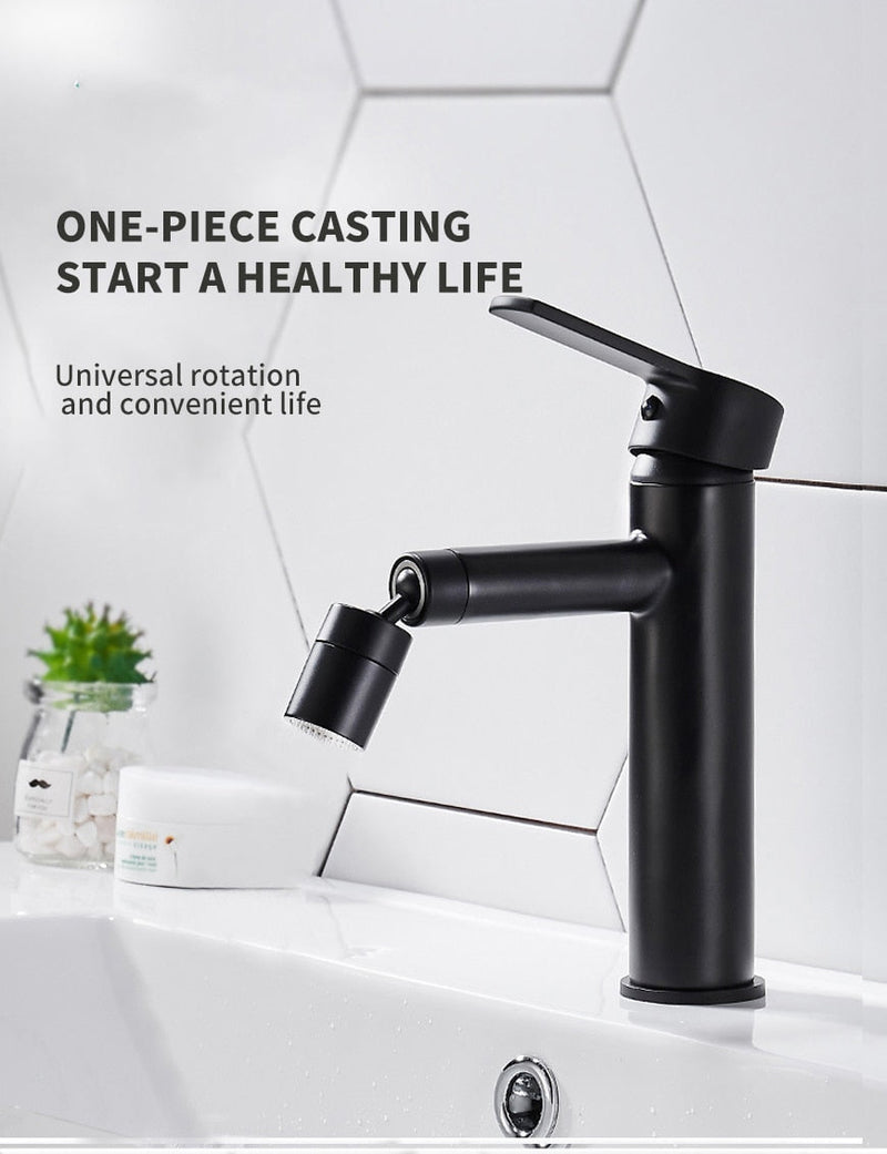 Universal Rotating Adjustable Faucet