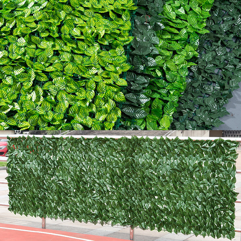 Artificial Green Leaf Fence