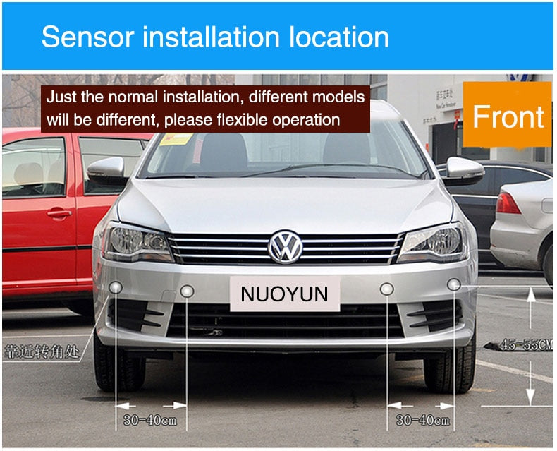 car parking sensor vehicle Distance Detection