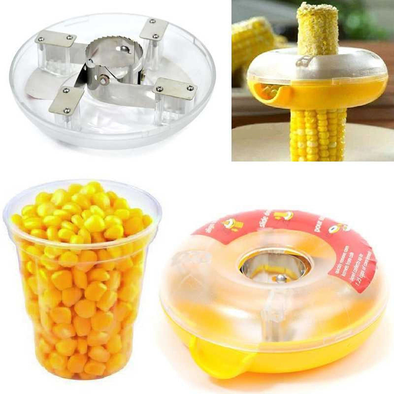 Corn Peeler with Container