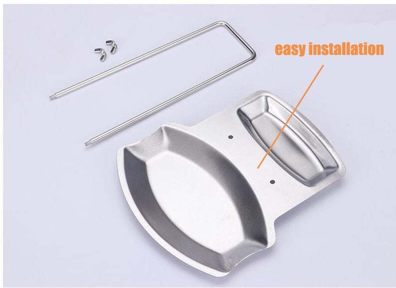 Multifunctional Stainless Steel Pot Cover Rack