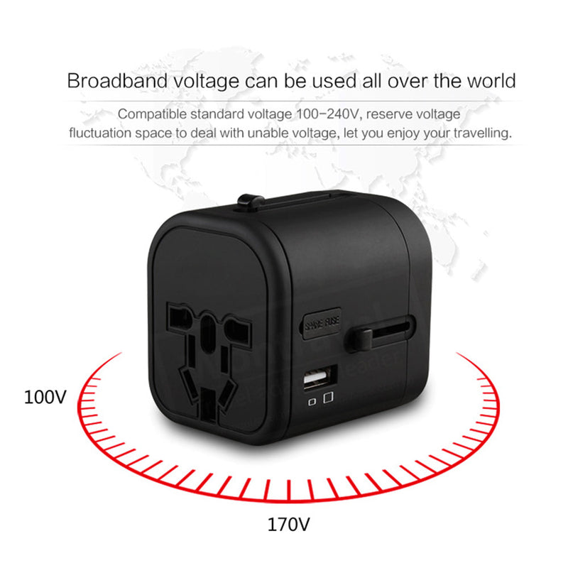 Universal  Multi Plug Travel Adaptor